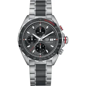 TAG Heuer Formula 1 Men's Calibre 16 Chronograph Anthracite Dial Watch with Ceramic Bezel