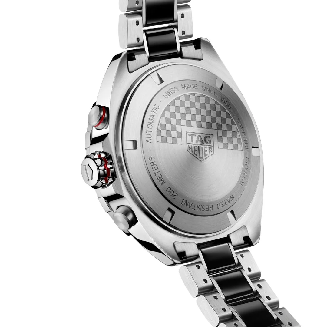 TAG Heuer Formula 1 Men's Calibre 16 Chronograph Anthracite Dial Watch with Ceramic Bezel