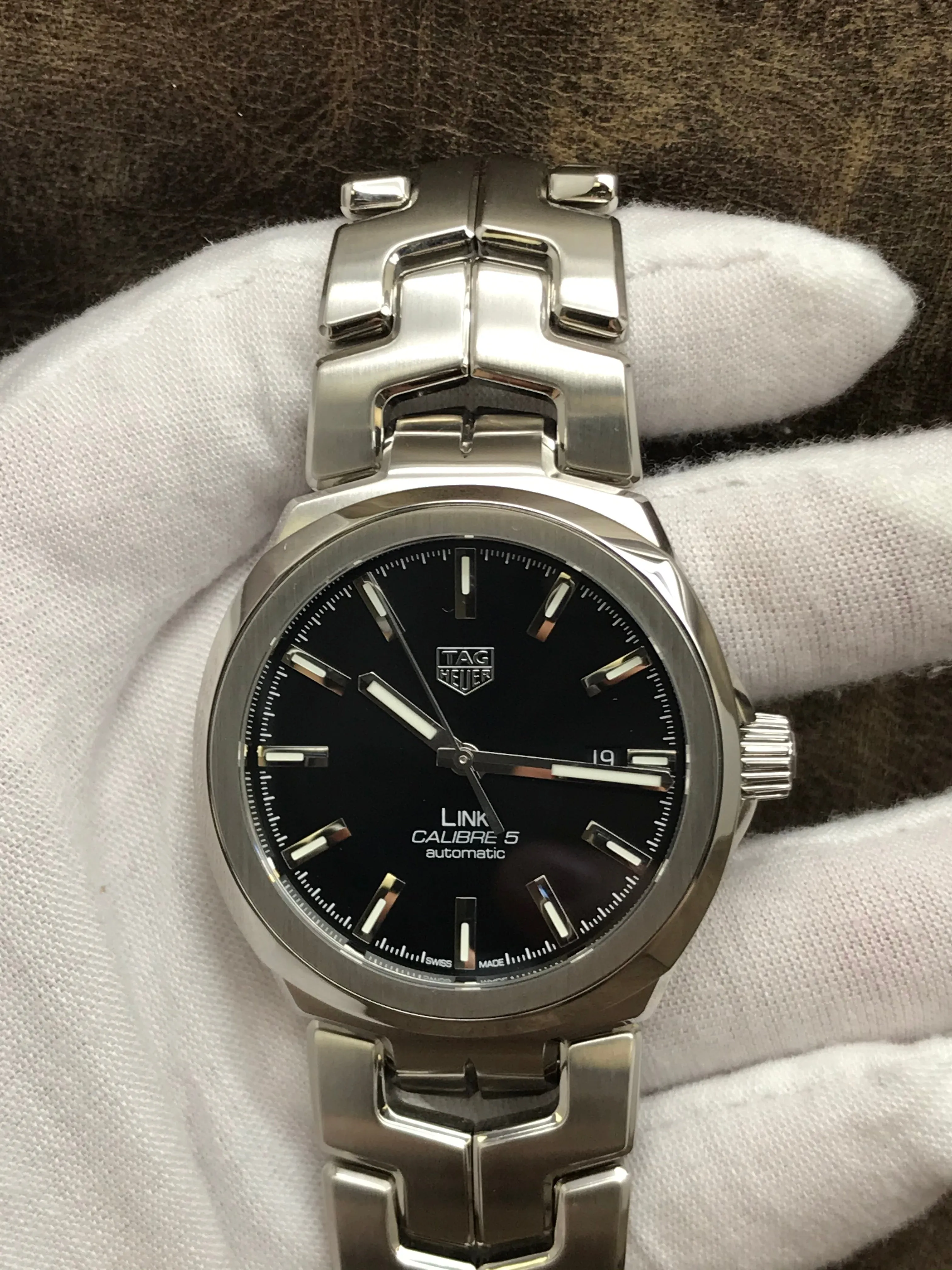 TAG Heuer Link WBC2110.BA0603 Black Dial Automatic Men's Watch