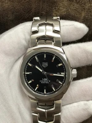 TAG Heuer Link WBC2110.BA0603 Black Dial Automatic Men's Watch