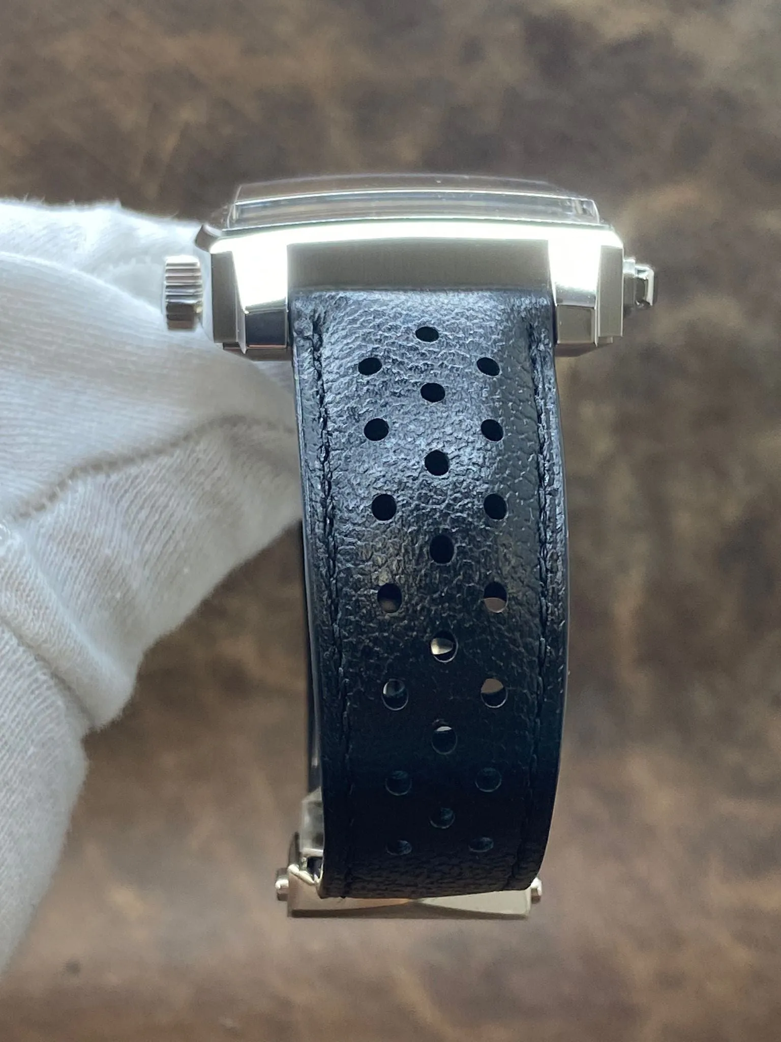 TAG Heuer Monaco Caliber 11 Chronograph Steve McQueen CAW211P Blue Dial Automatic Men's Watch