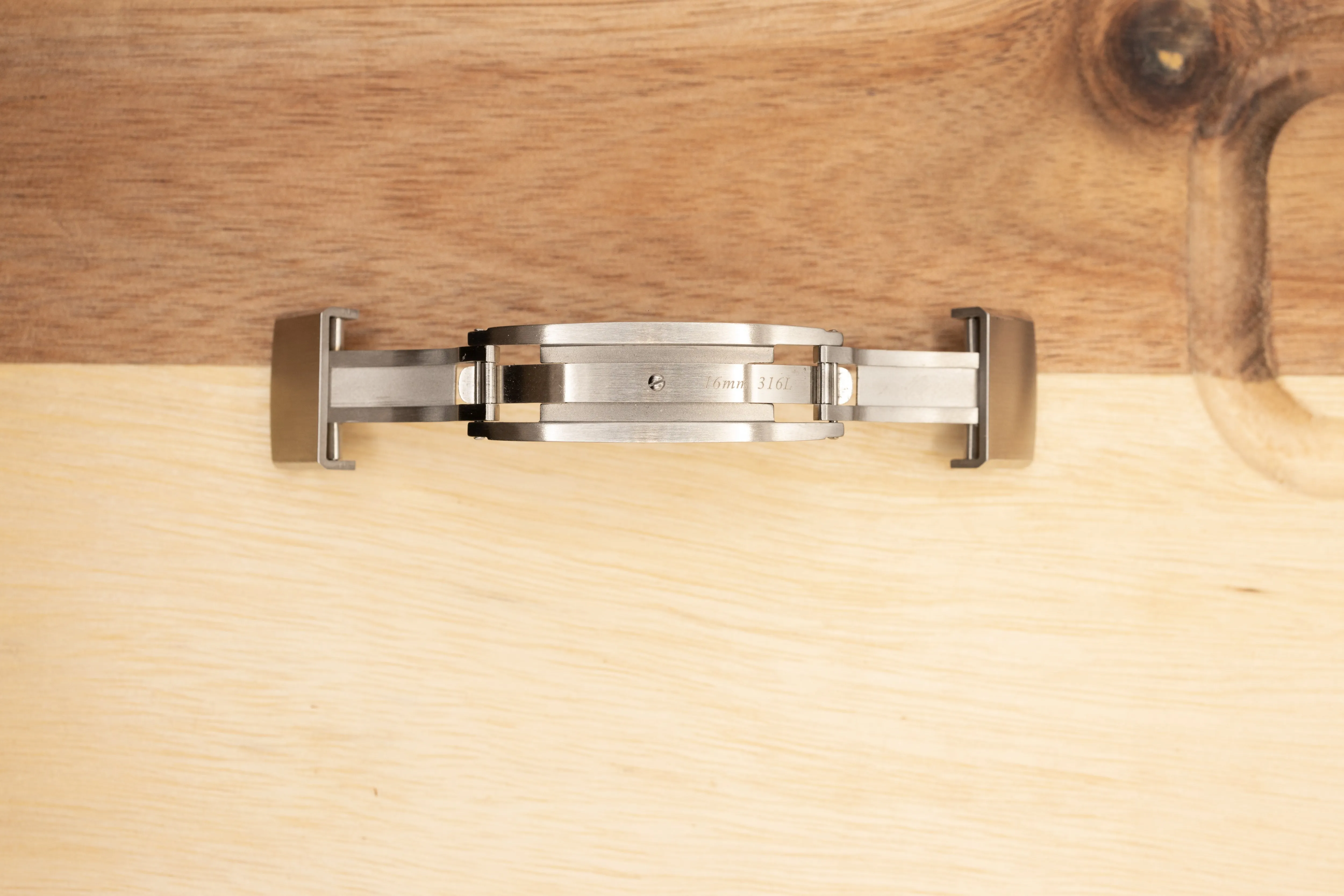 The Essentials Premium Cut To Size FKM Rubber Two Piece Watch Strap Navy Blue