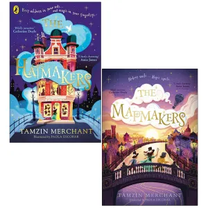 The Hatmakers Series Collection 2 Books Set By Tamzin Merchant (The Hatmakers, The Mapmakers)