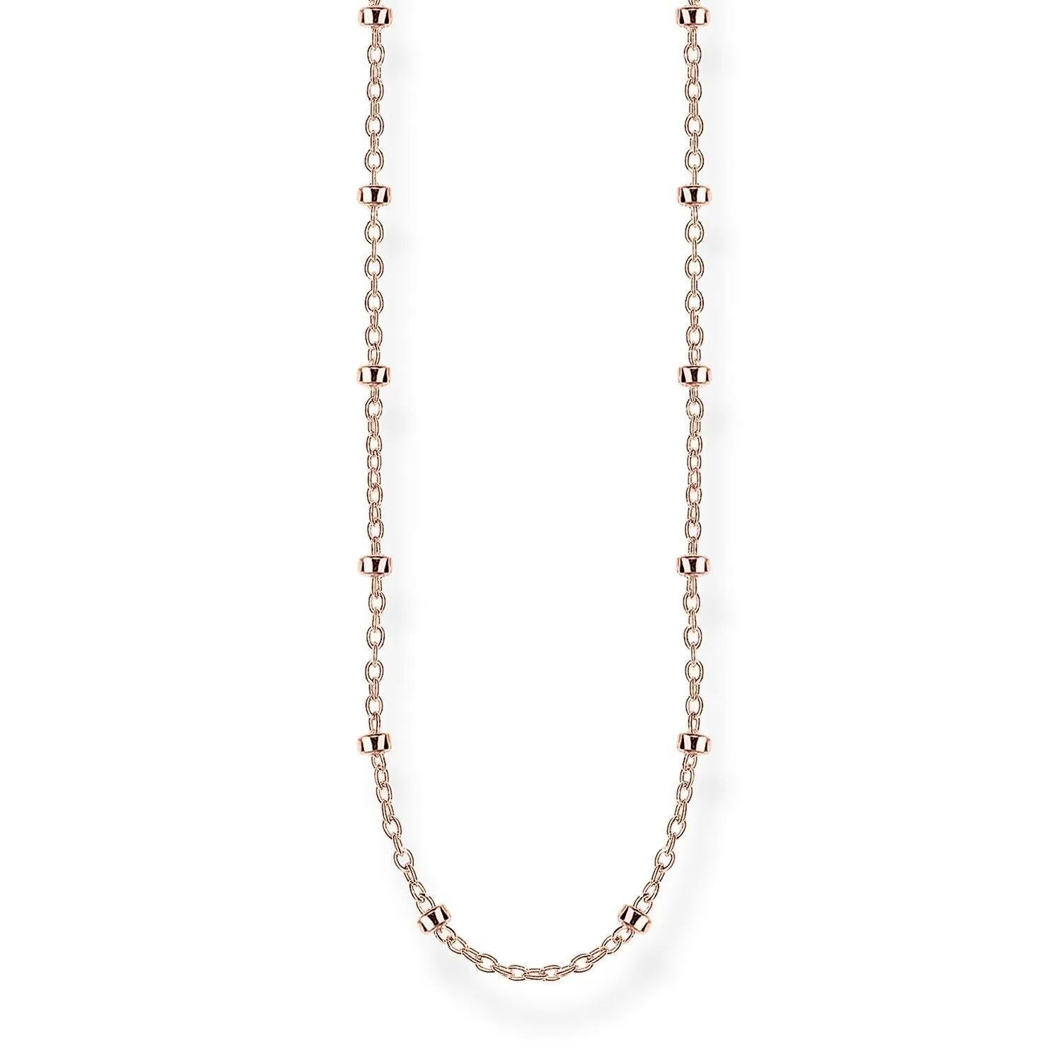 Thomas Sabo Round Belcher Chain Rose Gold