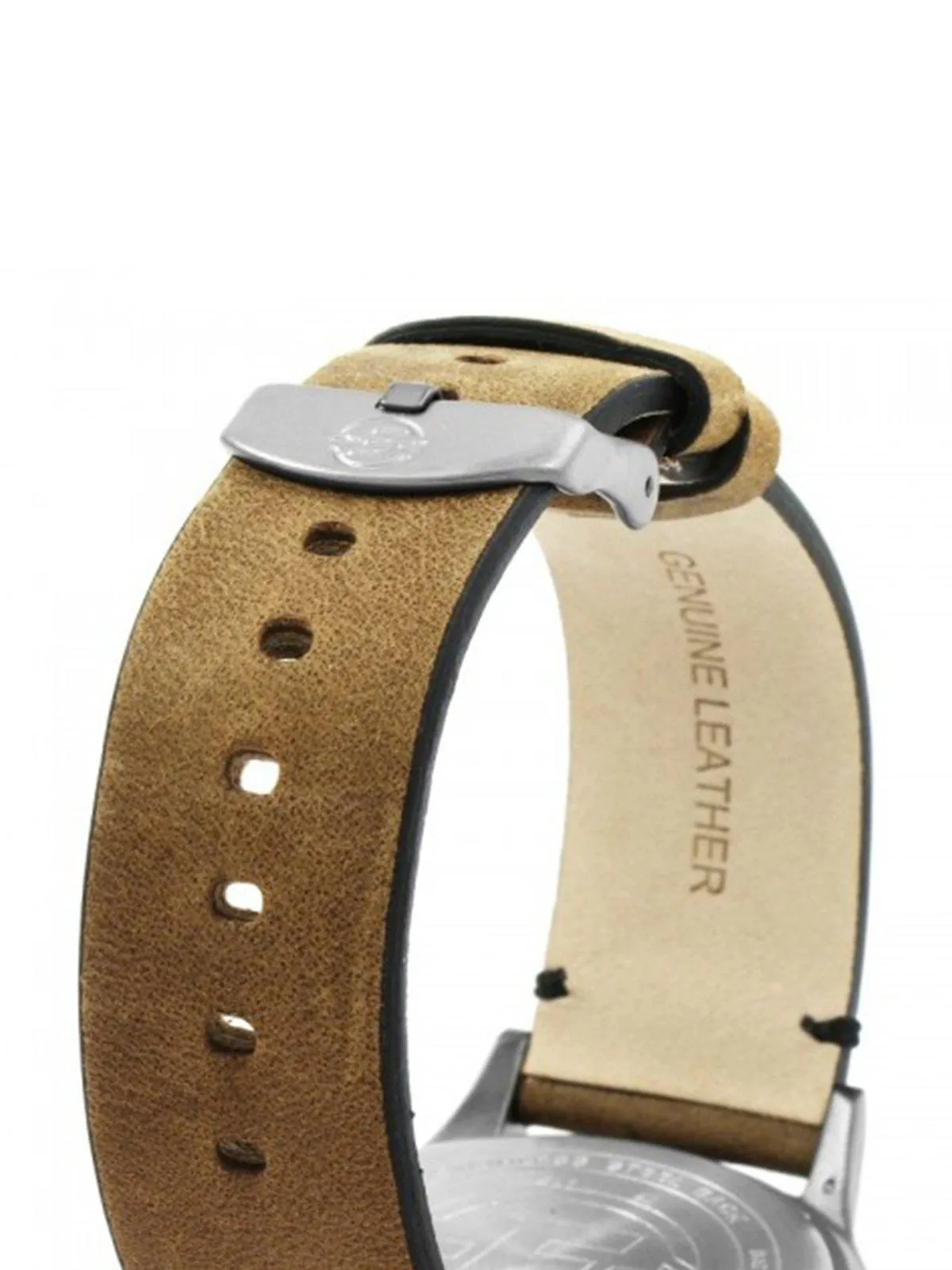 Timex Expedition Scout Brown Leather Gray Dial Movement TW4B01700 40mm