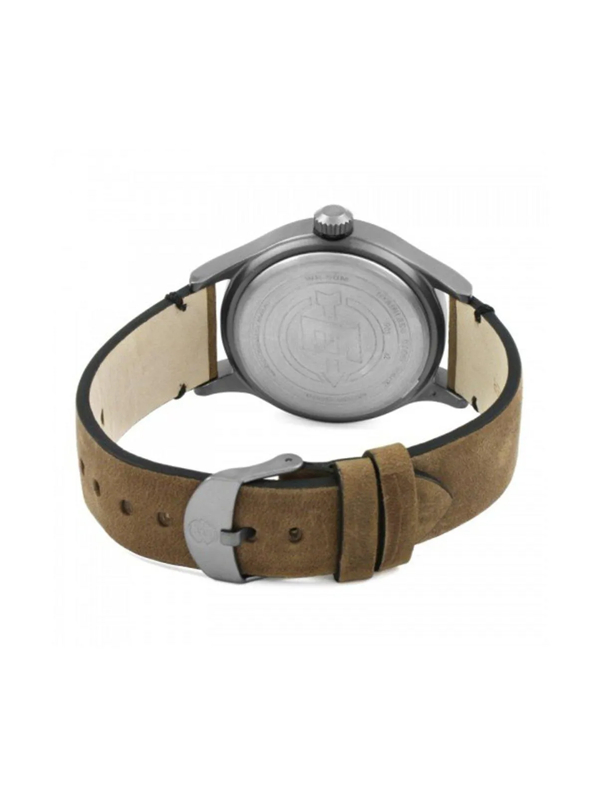Timex Expedition Scout Brown Leather Gray Dial Movement TW4B01700 40mm