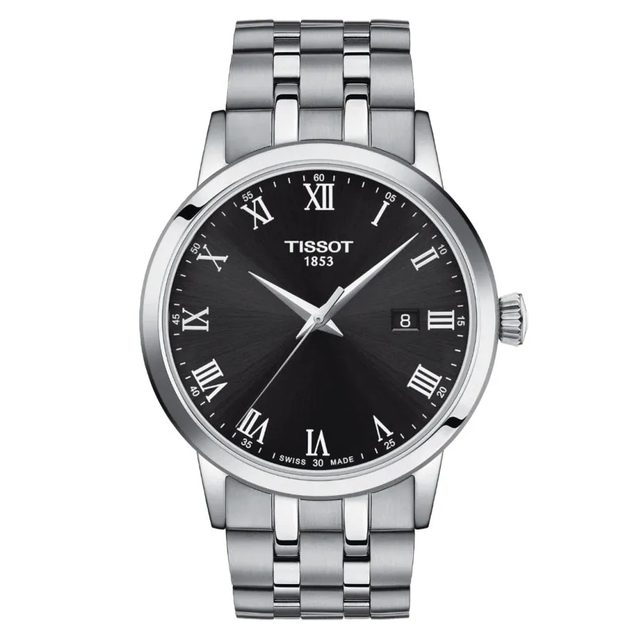 Tissot Classic Dream Mens Stainless Steel Black Dial Watch