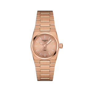 Tissot PRX 25mm Rose Gold PVD Steel Women's Watch T1370103350600