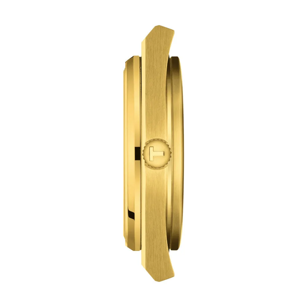 Tissot PRX Mens Gold Tone Watch