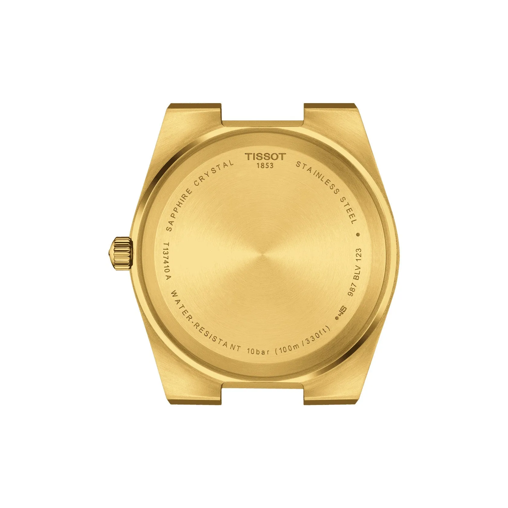 Tissot PRX Mens Gold Tone Watch
