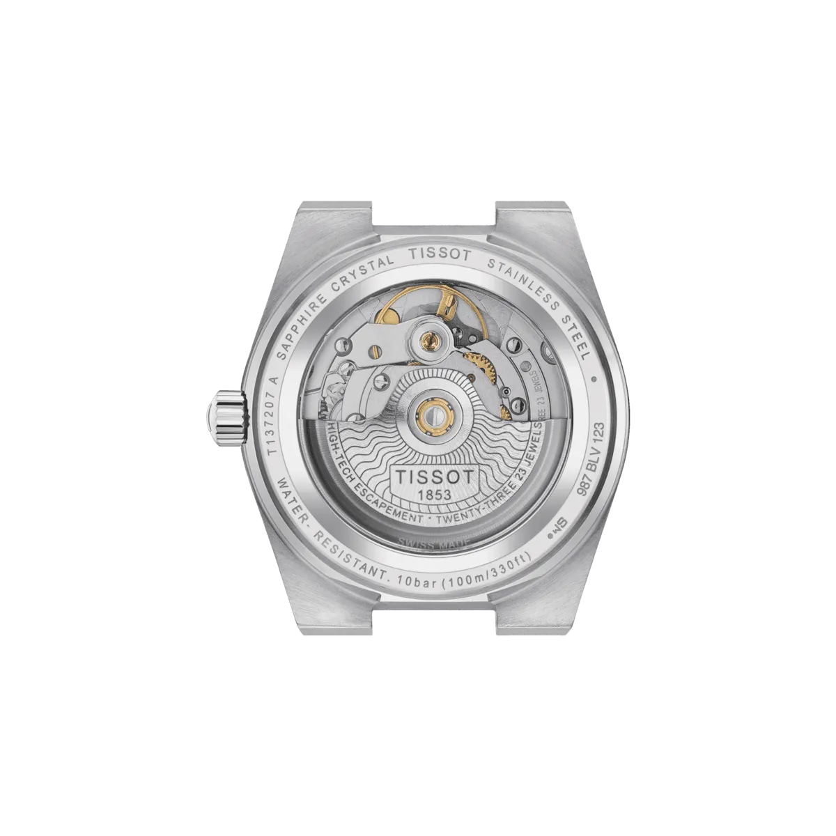 Tissot PRX Powermatic 80 White MOP Dial 35mm Unisex Watch T1372071111100