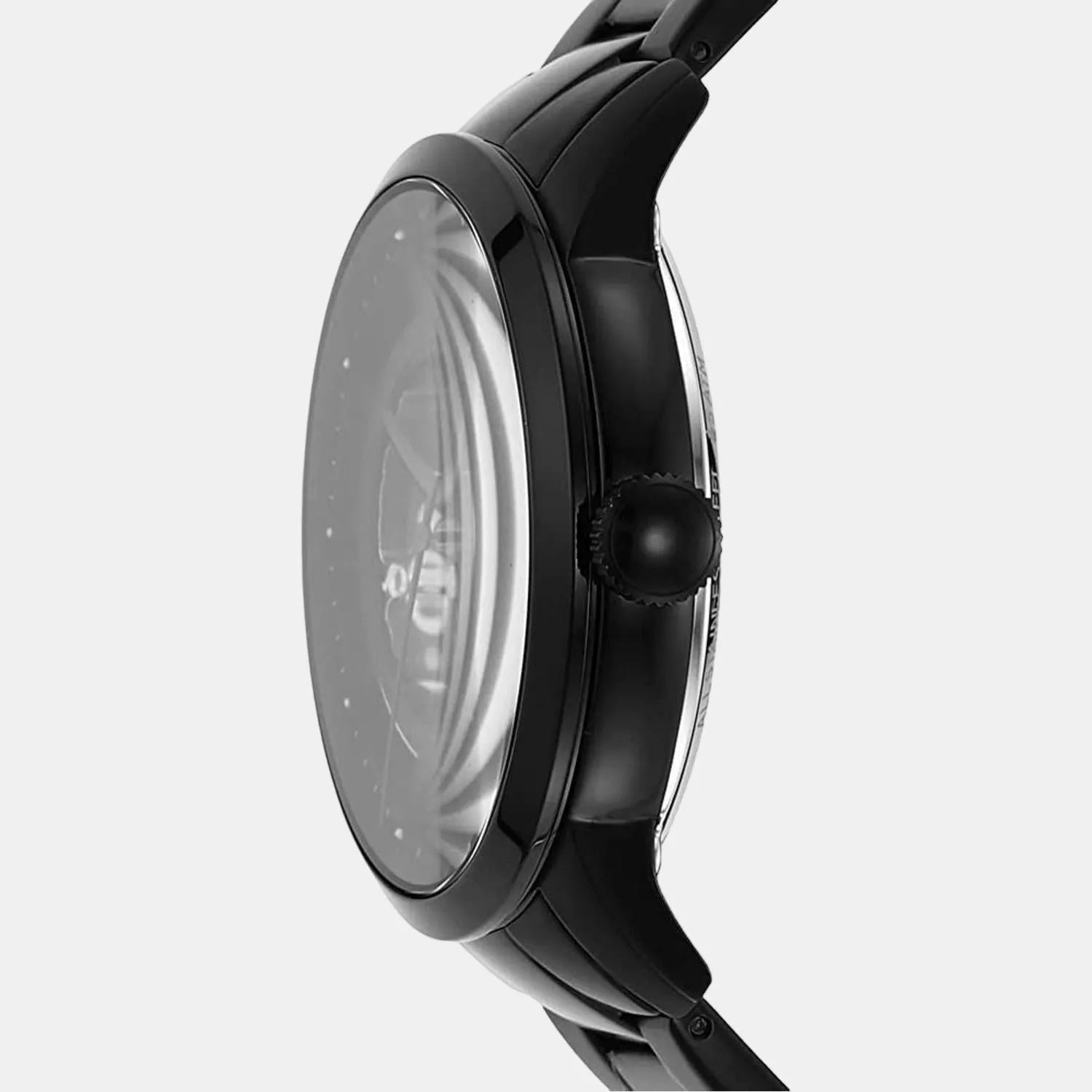 Townsman Men Automatic Black Dial Analog Stainless Steel Watch ME3197