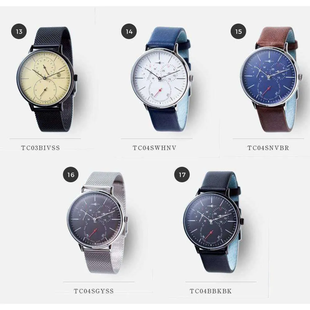 TRANS CONTINENTS TOKYO MODEL UNISEX WATCH COLLECTION 17-MODEL-SELECTION