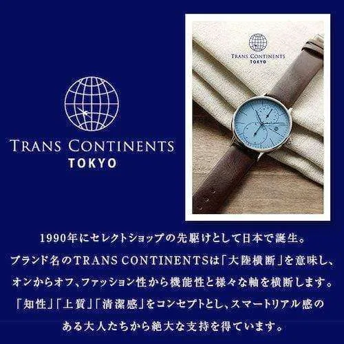 TRANS CONTINENTS TOKYO MODEL UNISEX WATCH COLLECTION 17-MODEL-SELECTION