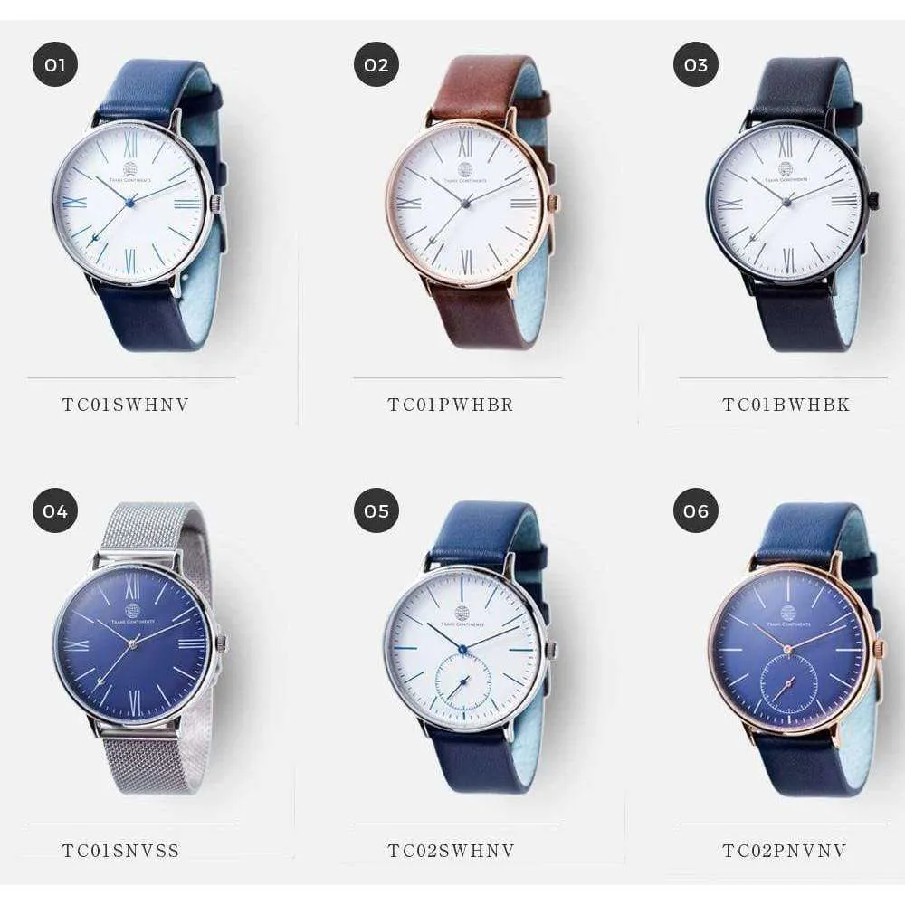 TRANS CONTINENTS TOKYO MODEL UNISEX WATCH COLLECTION 17-MODEL-SELECTION