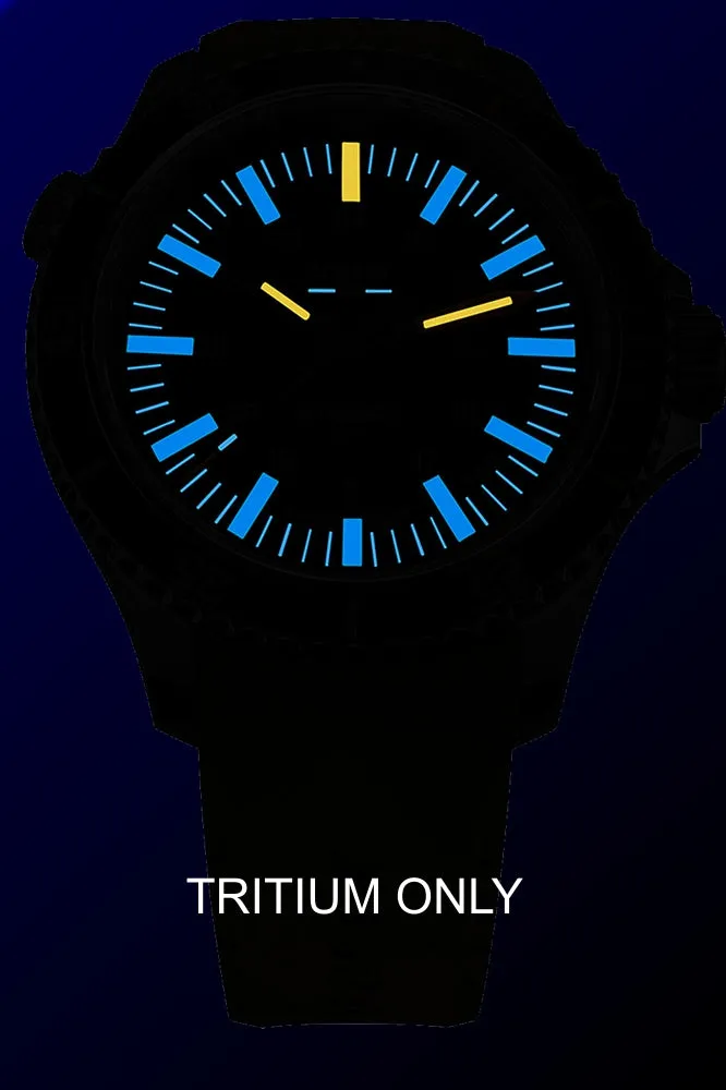 Traser P67 Diver Automatic T100 Tritium Gray with Yellow Dive Strap - 110331