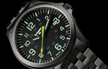 Traser P67 Officer Pro GunMetal Black / Lime