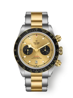 TUDOR Black Bay Chrono S&G 41mm Case, Champagne Dial (M79363N-0007)