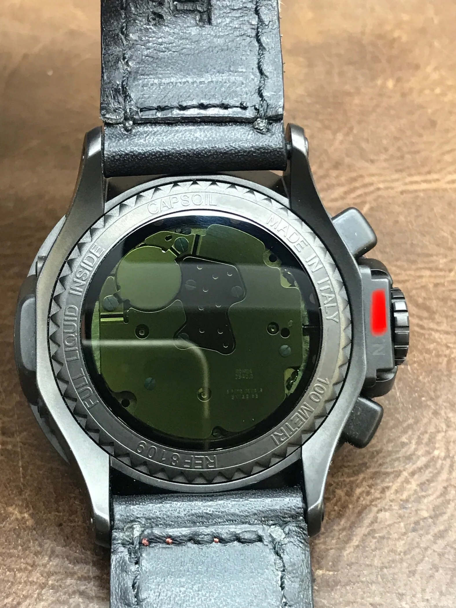 U-Boat Capsoil 8109 Black Dial Quartz Men's Watch