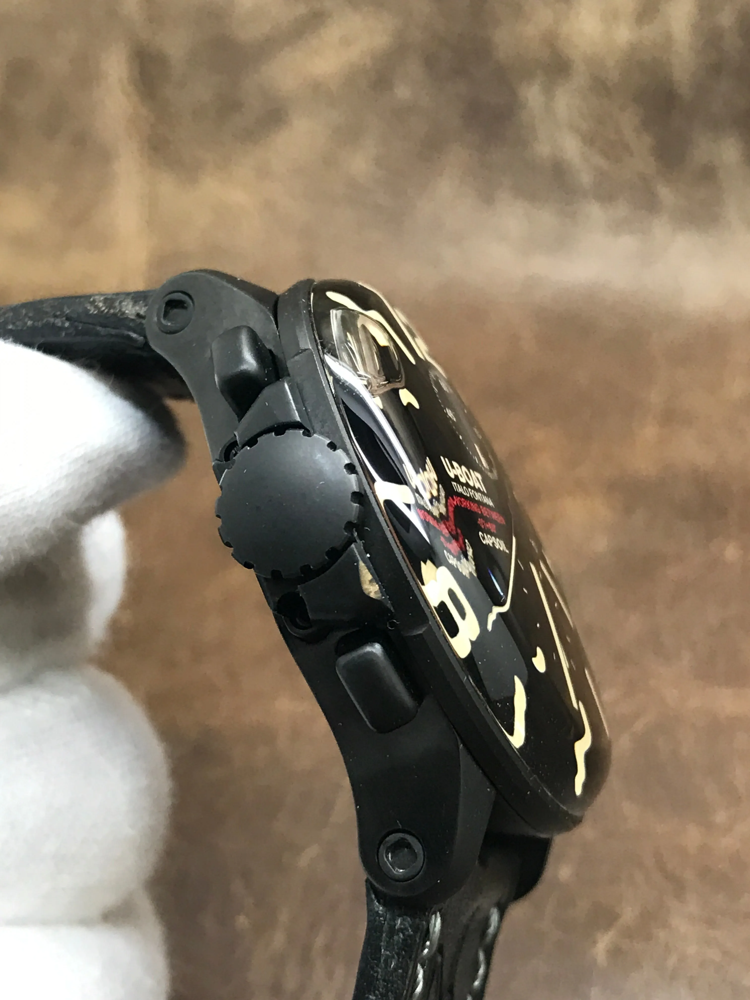 U-Boat Capsoil 8109 Black Dial Quartz Men's Watch