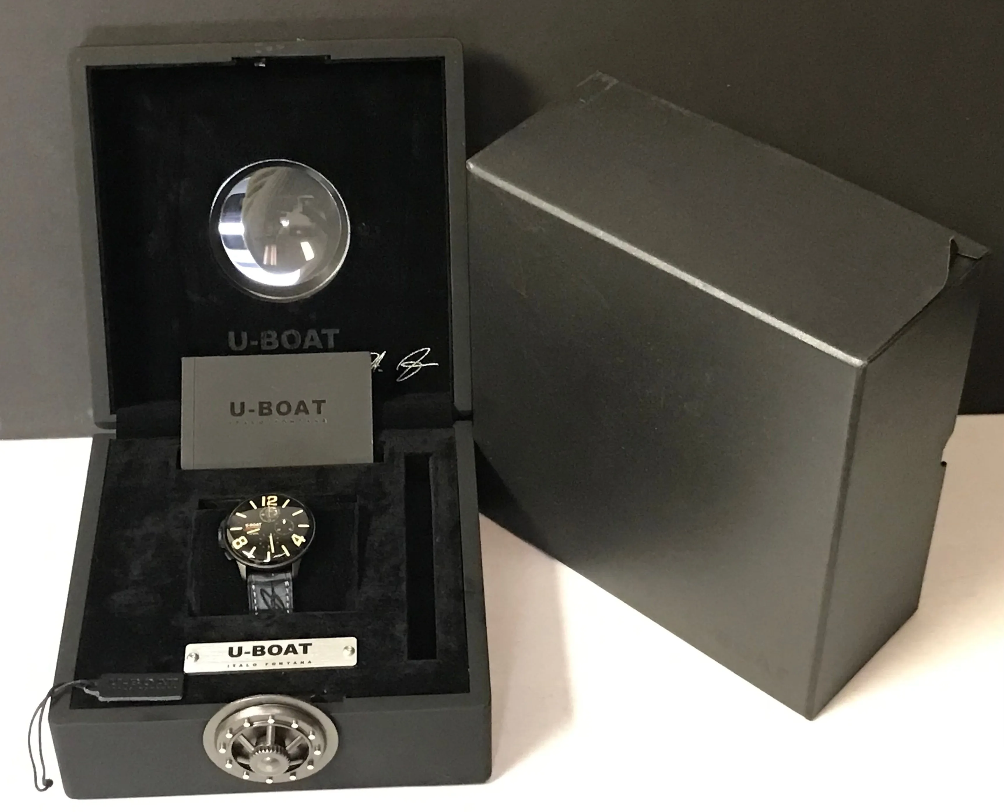 U-Boat Capsoil 8109 Black Dial Quartz Men's Watch