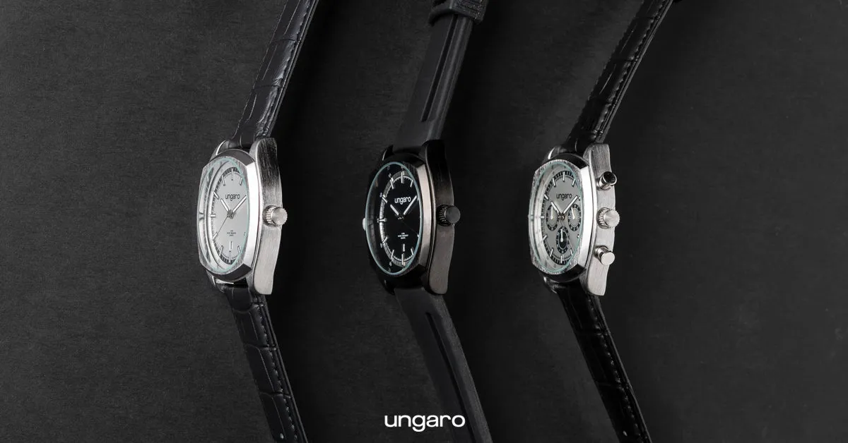 Ungaro UMD029A-Date watch Taddeo Black