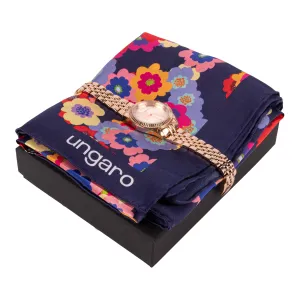 Ungaro UPLN317N-Set Ungaro (watch & silk scarf)