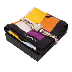 Ungaro UPMN313C-Set Ungaro (watch & silk scarf)