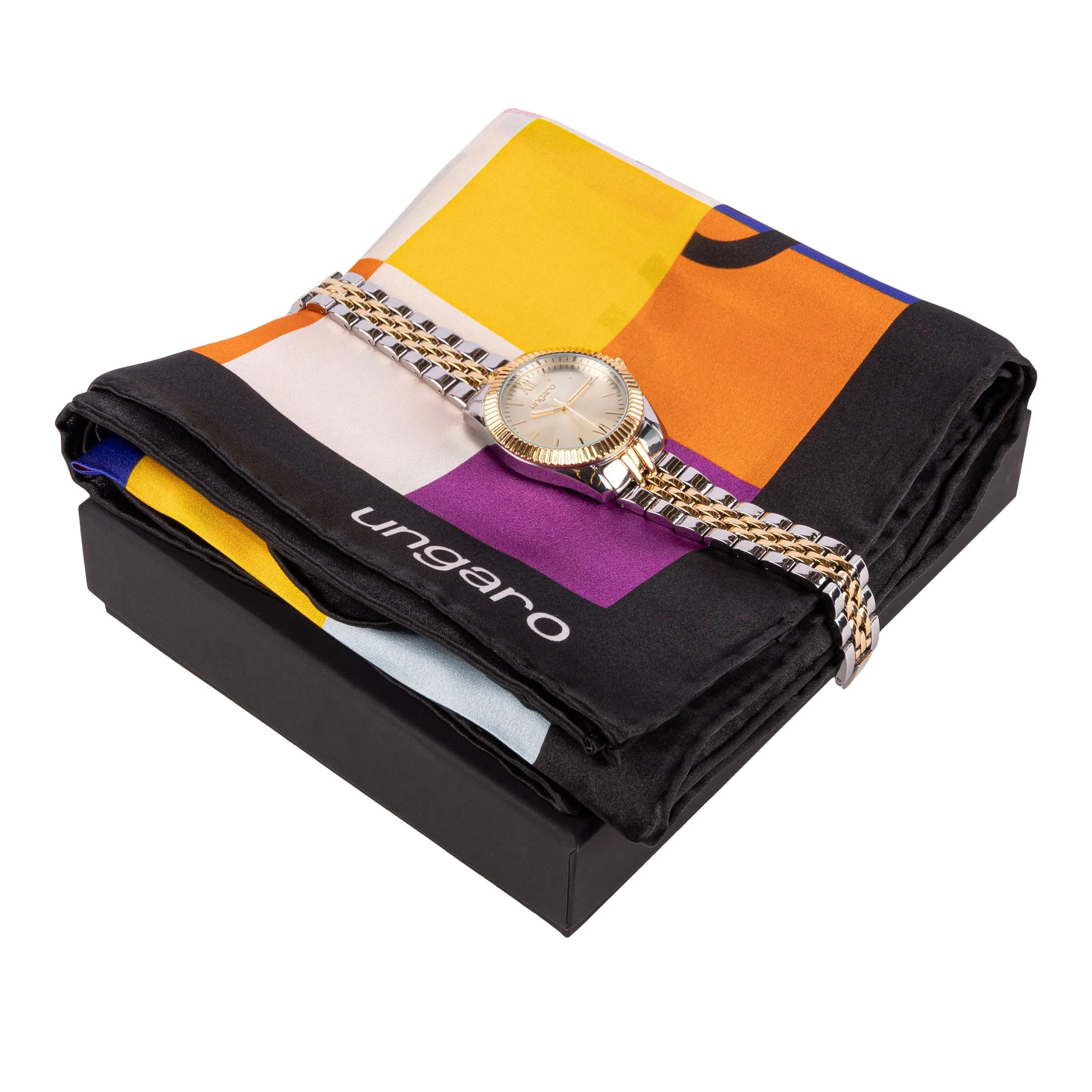 Ungaro UPMN313C-Set Ungaro (watch & silk scarf)