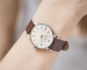 Unisex watch Athletic \ Sportivnyje rare classic boyfriend watch, dress watch minimalist, shockproof tomboy watch, new luxury leather strap