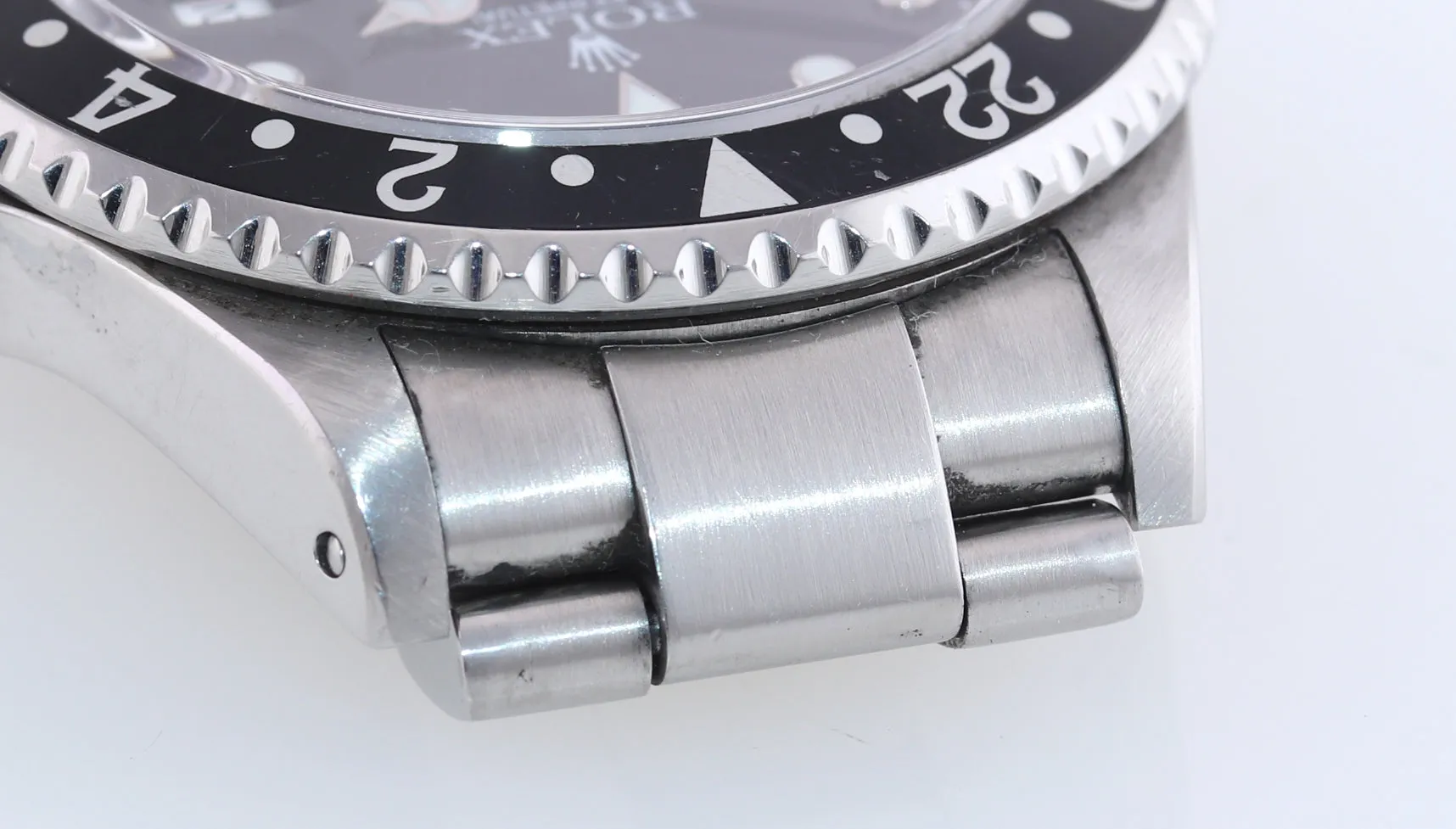 UNPOLISHED Barn Find 2001 Rolex GMT-Master II Coke Steel Red 16710 Watch SEL Box