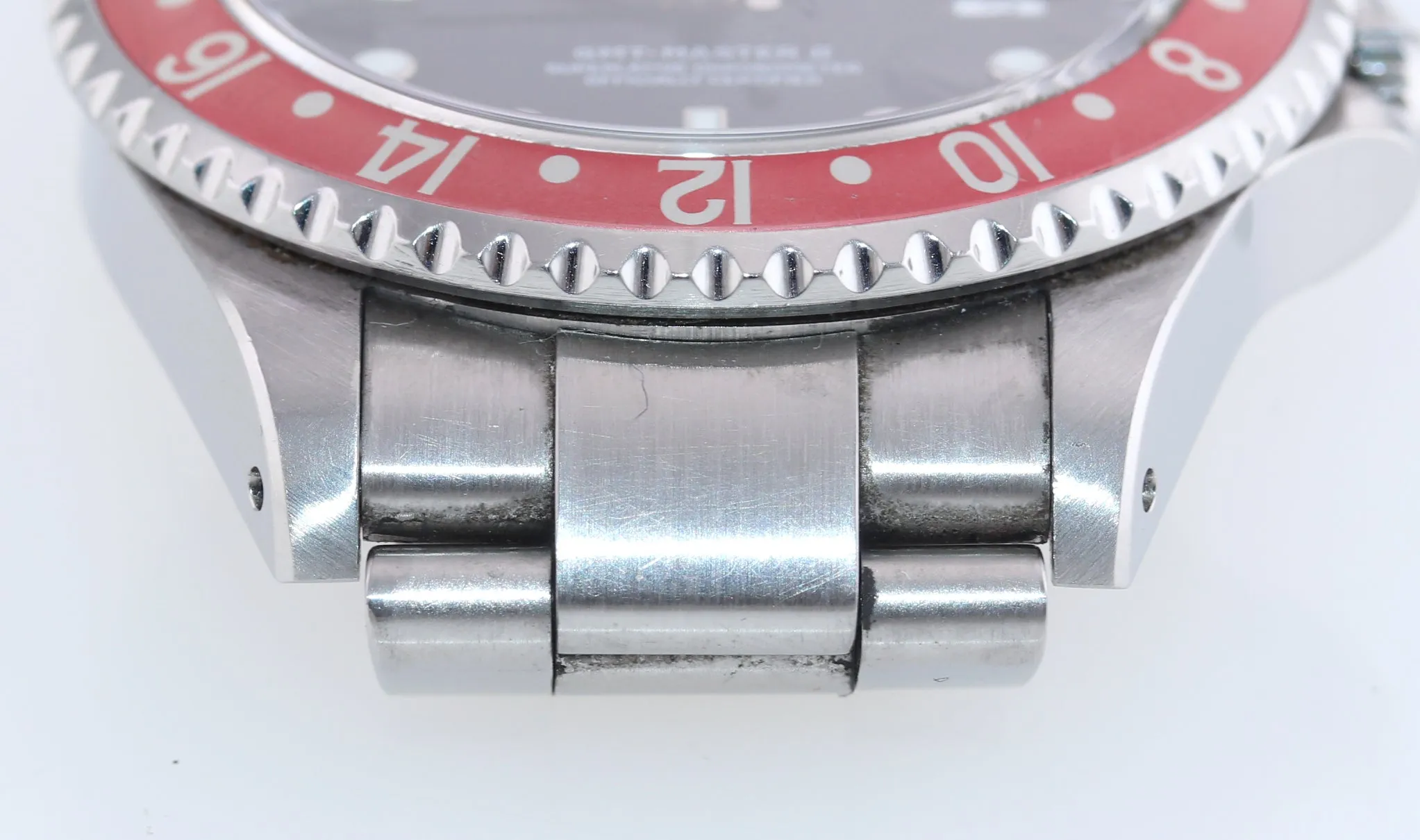 UNPOLISHED Barn Find 2001 Rolex GMT-Master II Coke Steel Red 16710 Watch SEL Box