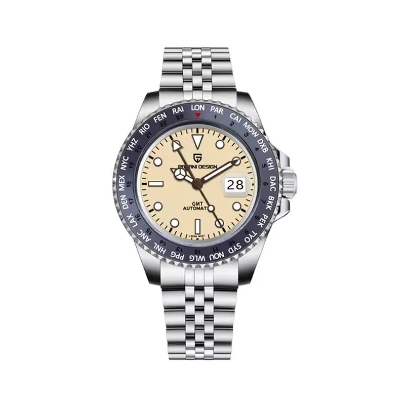 V4 40MM GMT NH34 Luxury Men'S Watches Top Fashion Automatic Mechanical Watches for Men Sapphire Waterproof Clock