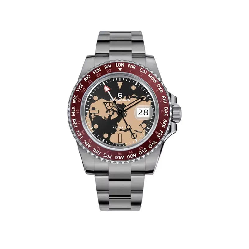 V4 40MM GMT NH34 Luxury Men'S Watches Top Fashion Automatic Mechanical Watches for Men Sapphire Waterproof Clock
