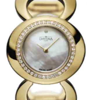 Vintage 60s Quartz Gold-Tone Ladies Watch 16857110