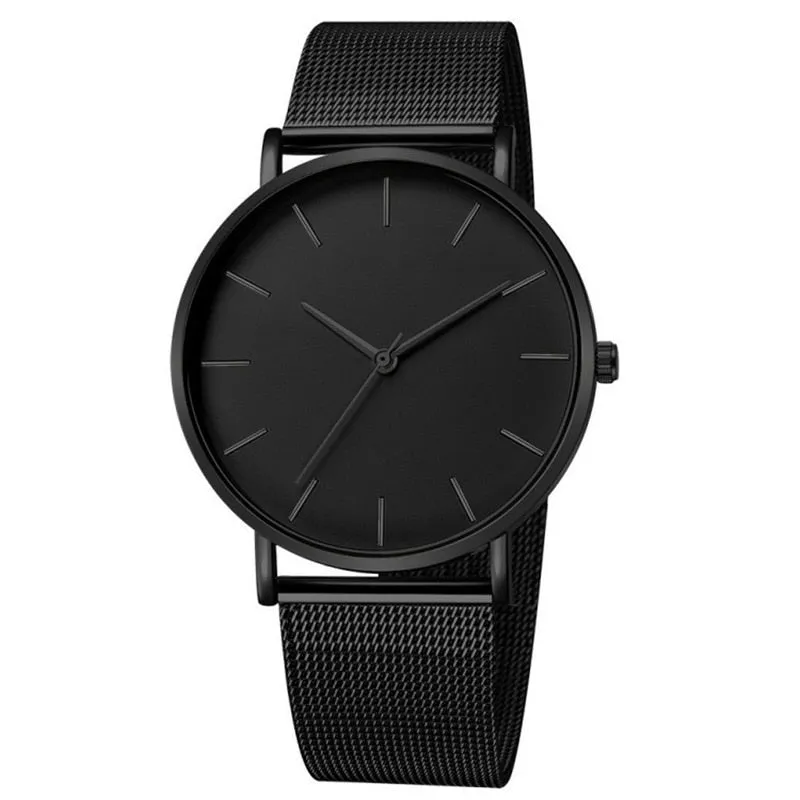 Watch Quartz Casual Simple Luxury/Steel Unisex Watches