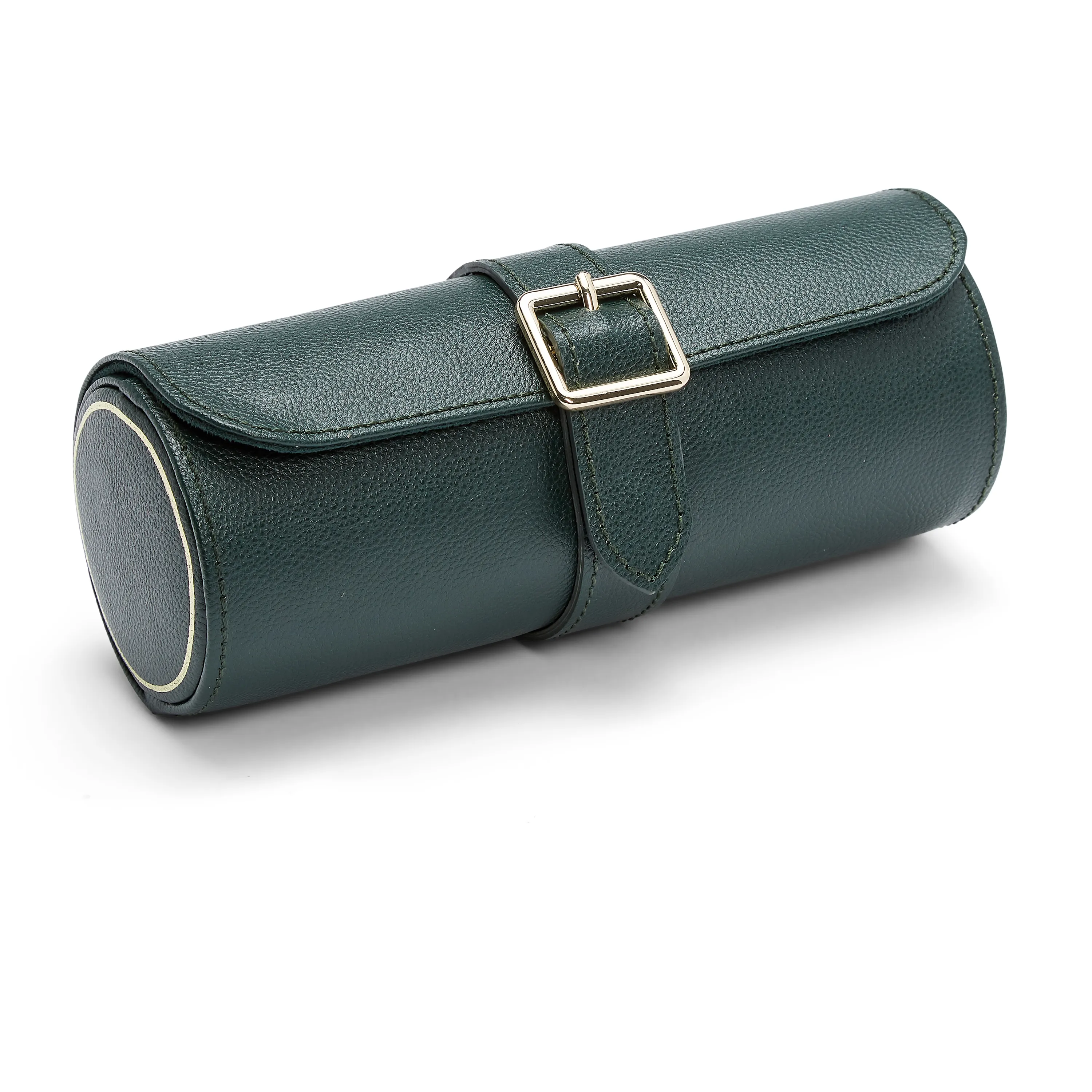 WOLF British Racing Triple Watch Roll in Green