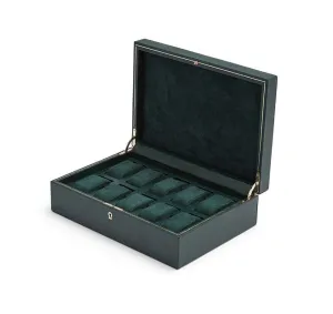 Wolf Green British Racing Watch Storage Box for 10
