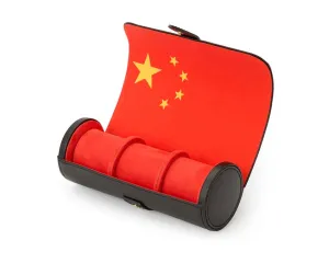 WOLF Navigator Triple Watch Roll - Chinese Flag