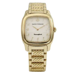 Women's David Yurman Thoroughbred 18k Yellow Gold Watch T303-S88