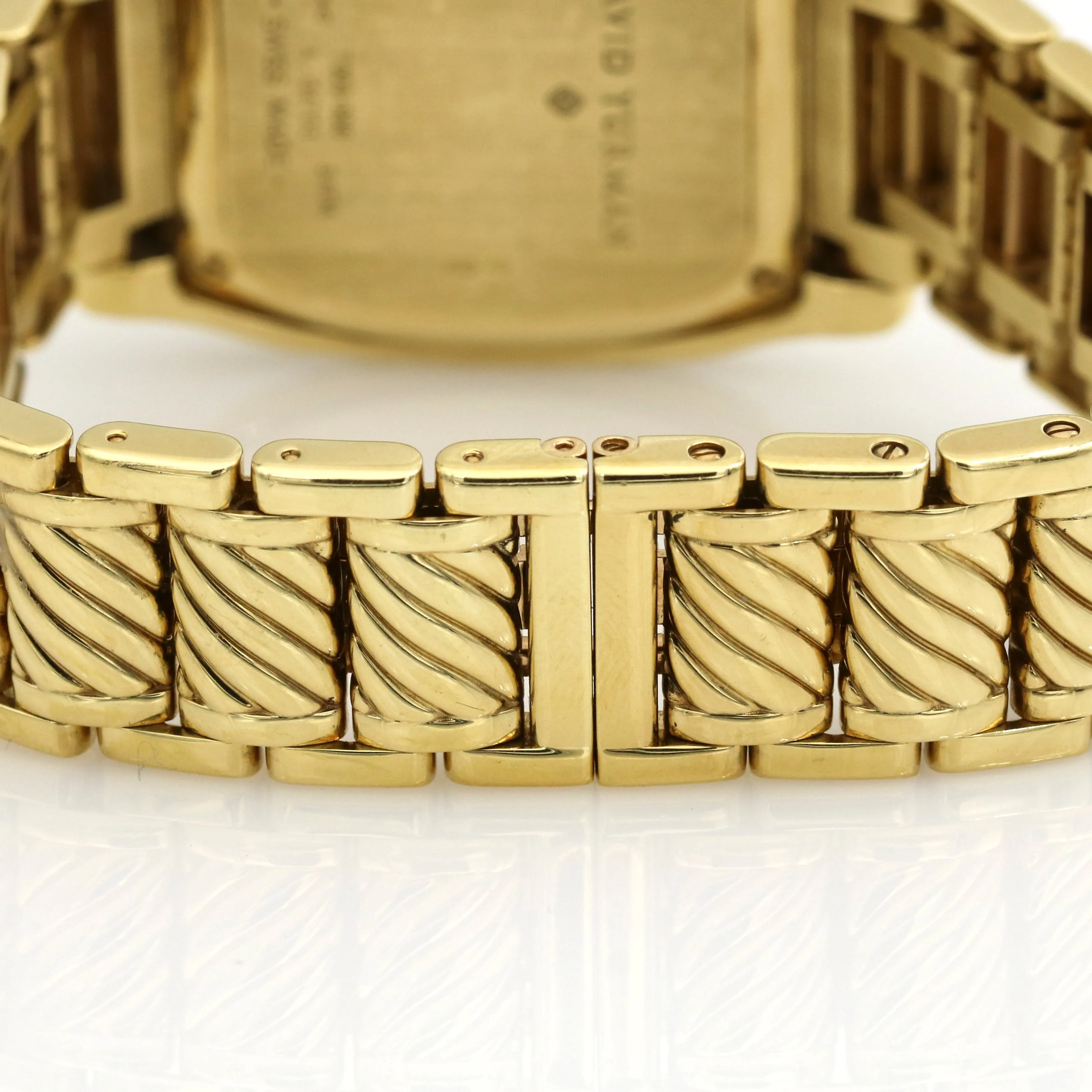 Women's David Yurman Thoroughbred 18k Yellow Gold Watch T303-S88