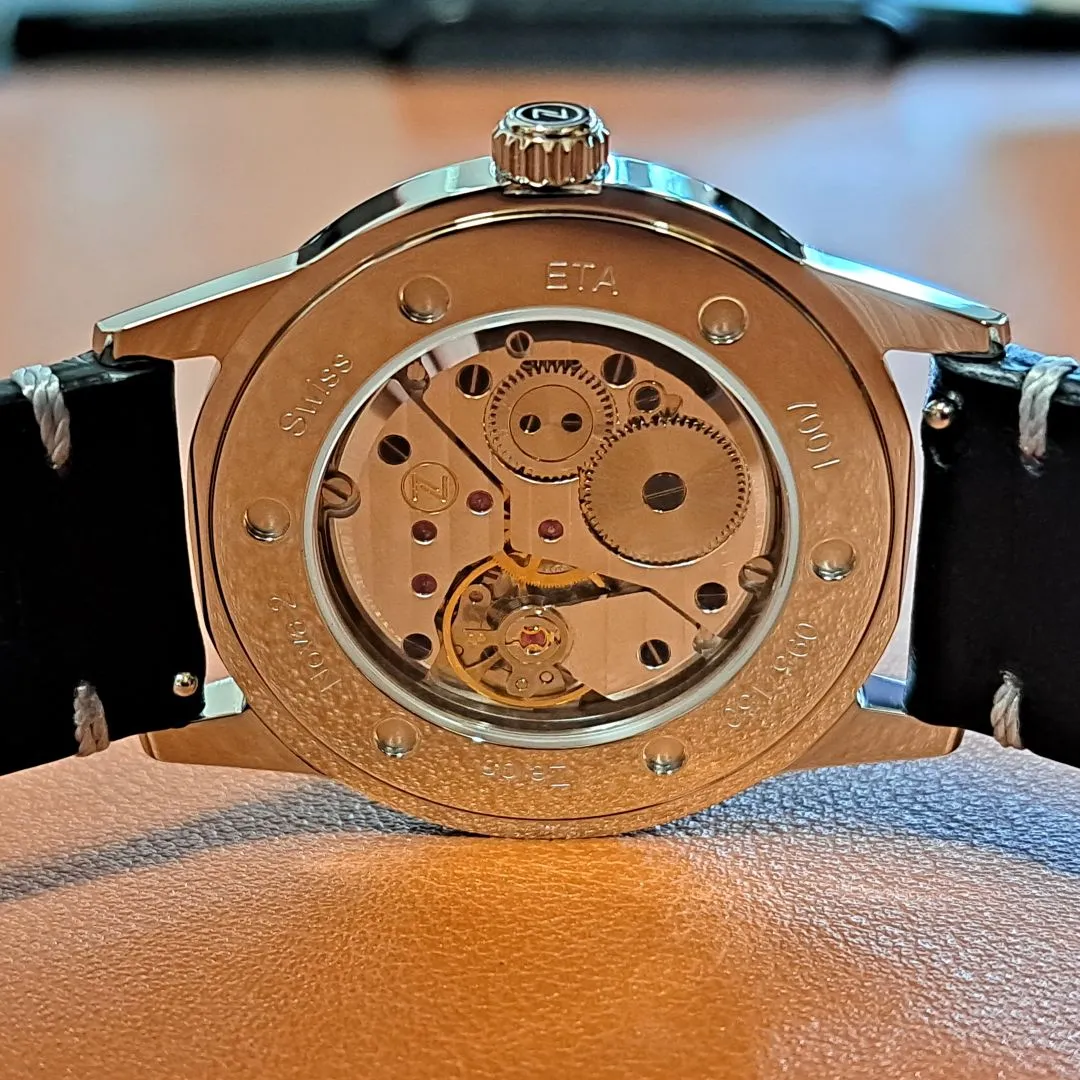 Zelos Nova v2 37mm Aventurine - Swiss&nbsp;ETA&nbsp;7001 Hand&nbsp;Wound