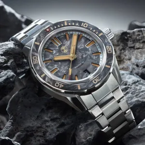 Zelos Swordfish 40mm&nbsp;Titanium - Forged&nbsp;Carbon&nbsp;Dial
